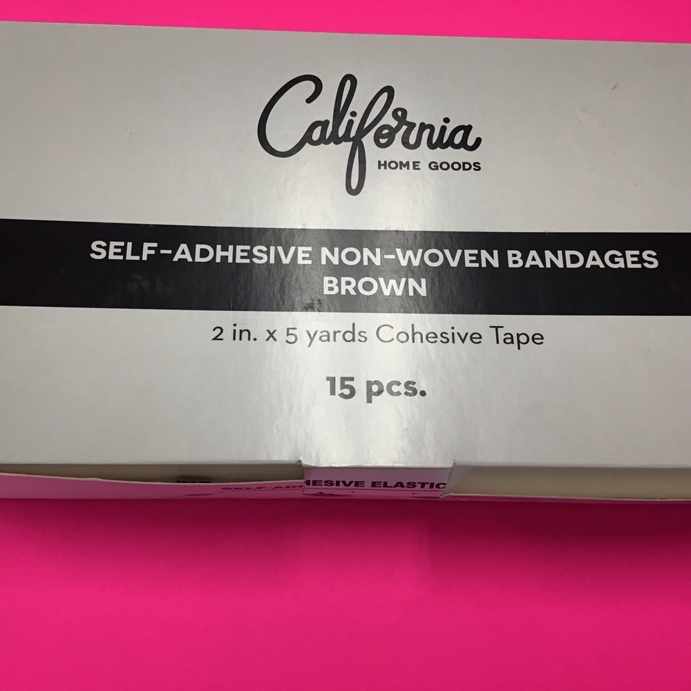 California Home Goods Self-Adhesive Non-Woven Bandages 15 pcs.